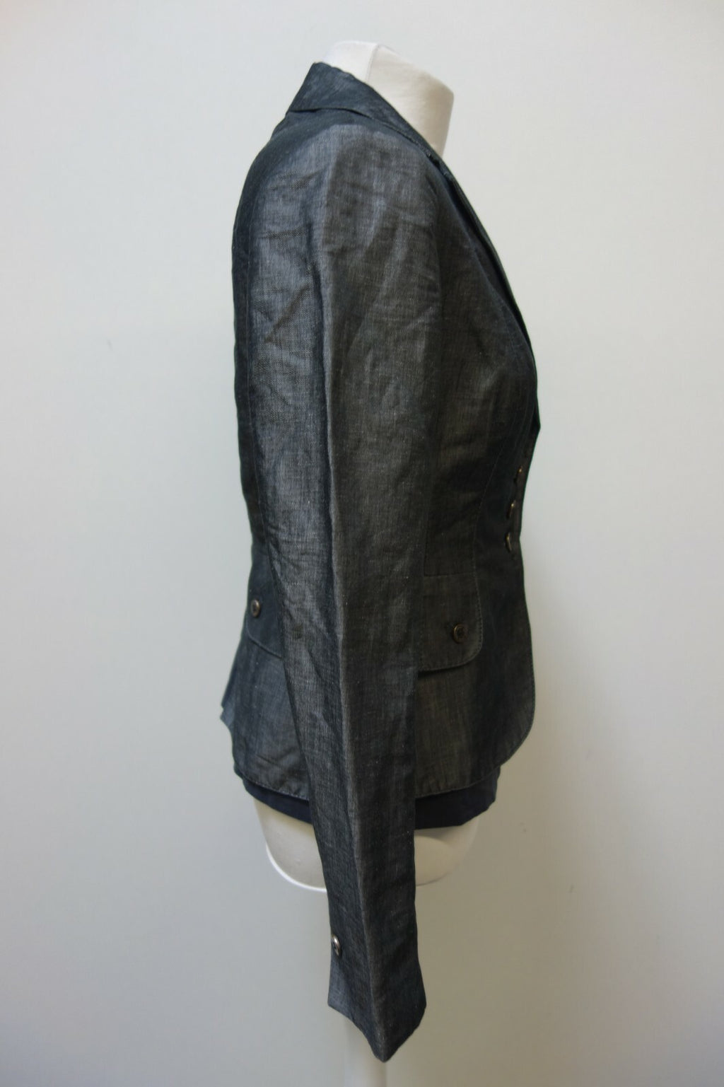 EK0999 Bandolera Damen Blazer grau Gr.  36/384