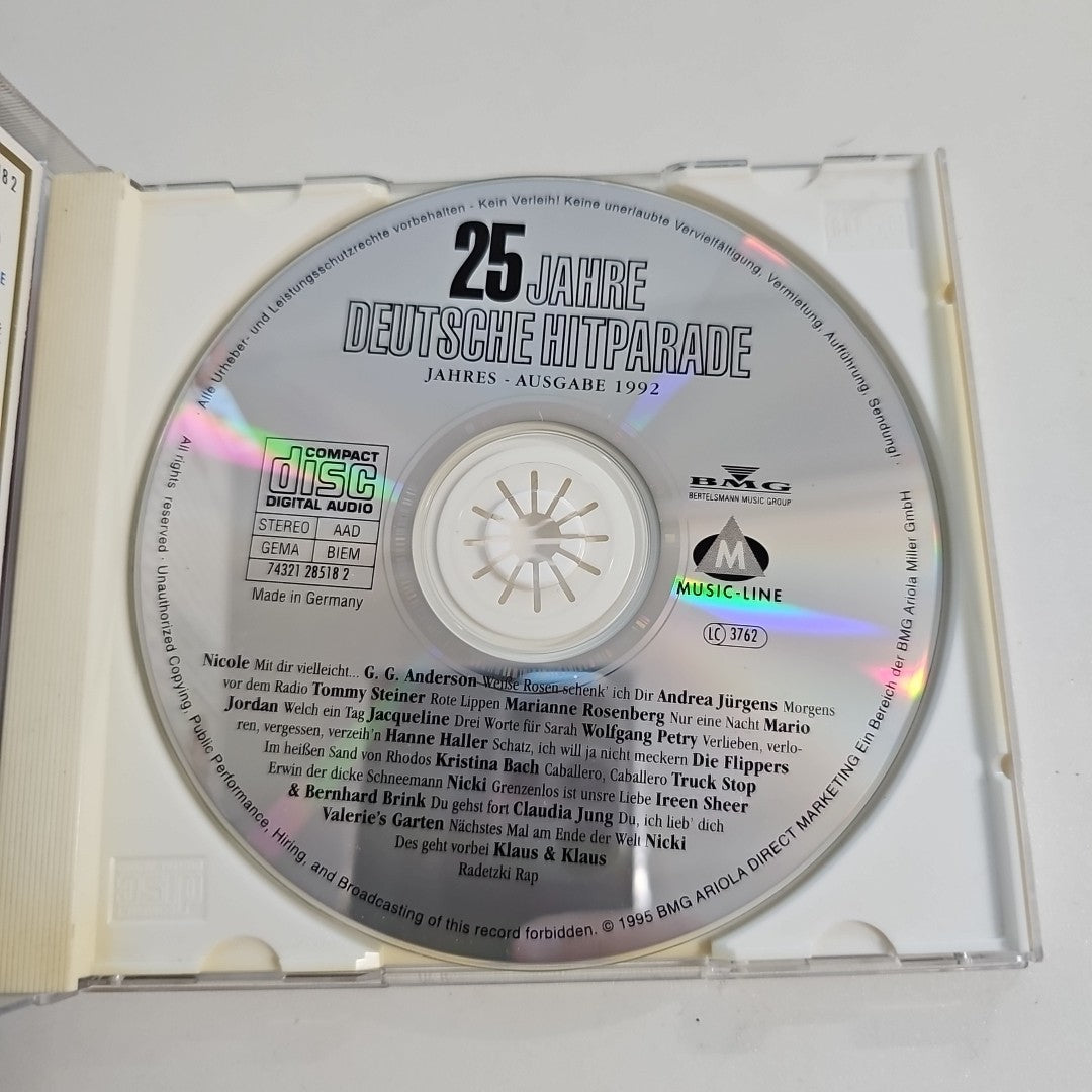 EB3149 25 JAHRE DEUTSCHE HITPARADE - 1992 - CD 1995 - JACQUELINE,MARIO JORDAN1