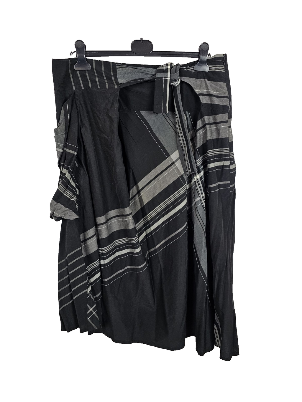 EK7508 Damen Rock von Ischiko, schwarz- grau, Gr.380