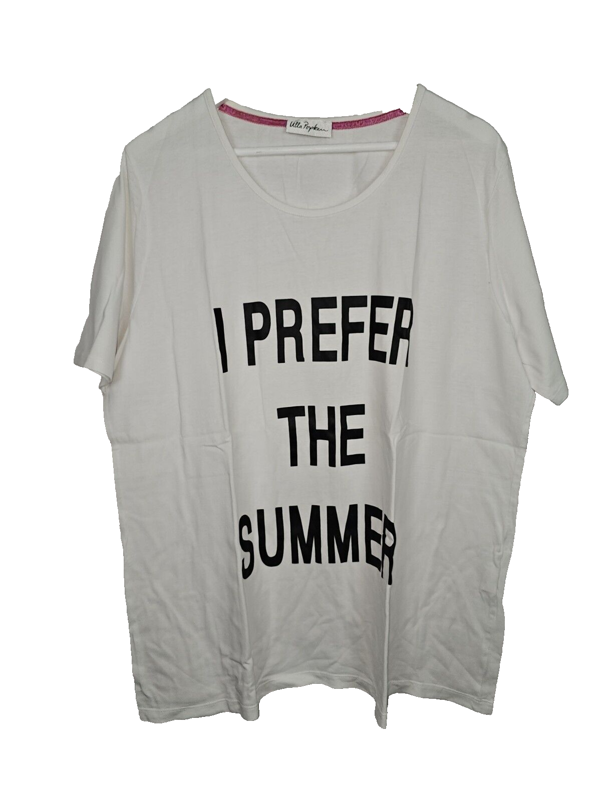 EK4115 Damen Tshirt von Ulla Popken, Weiß, Gr.460