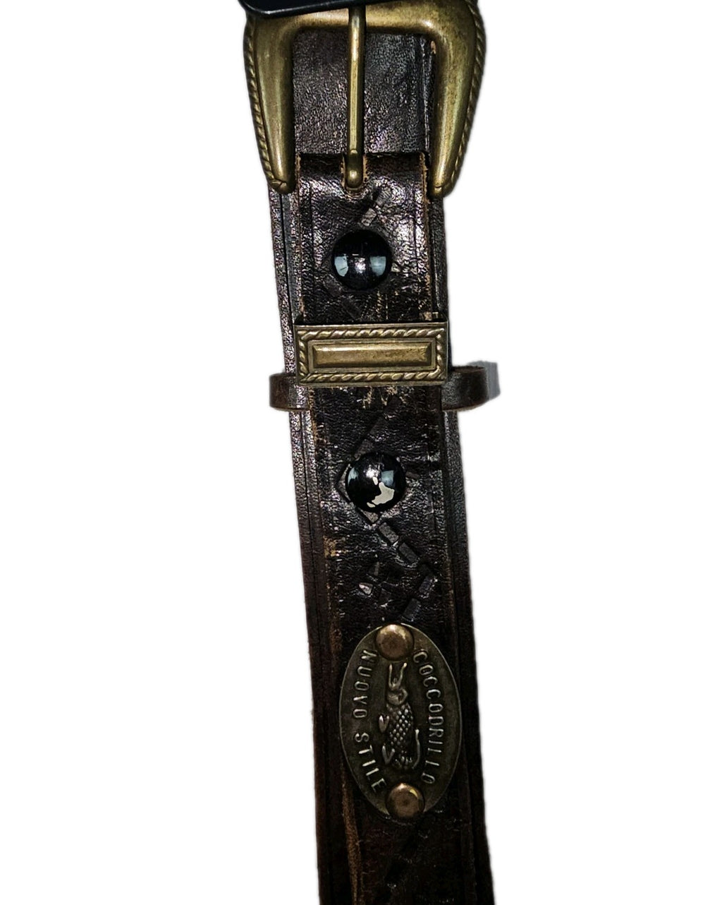 EK10926 Damen Gürtel von "Coccodrillo - Nuovo Stile", braun, Gr.100cm3