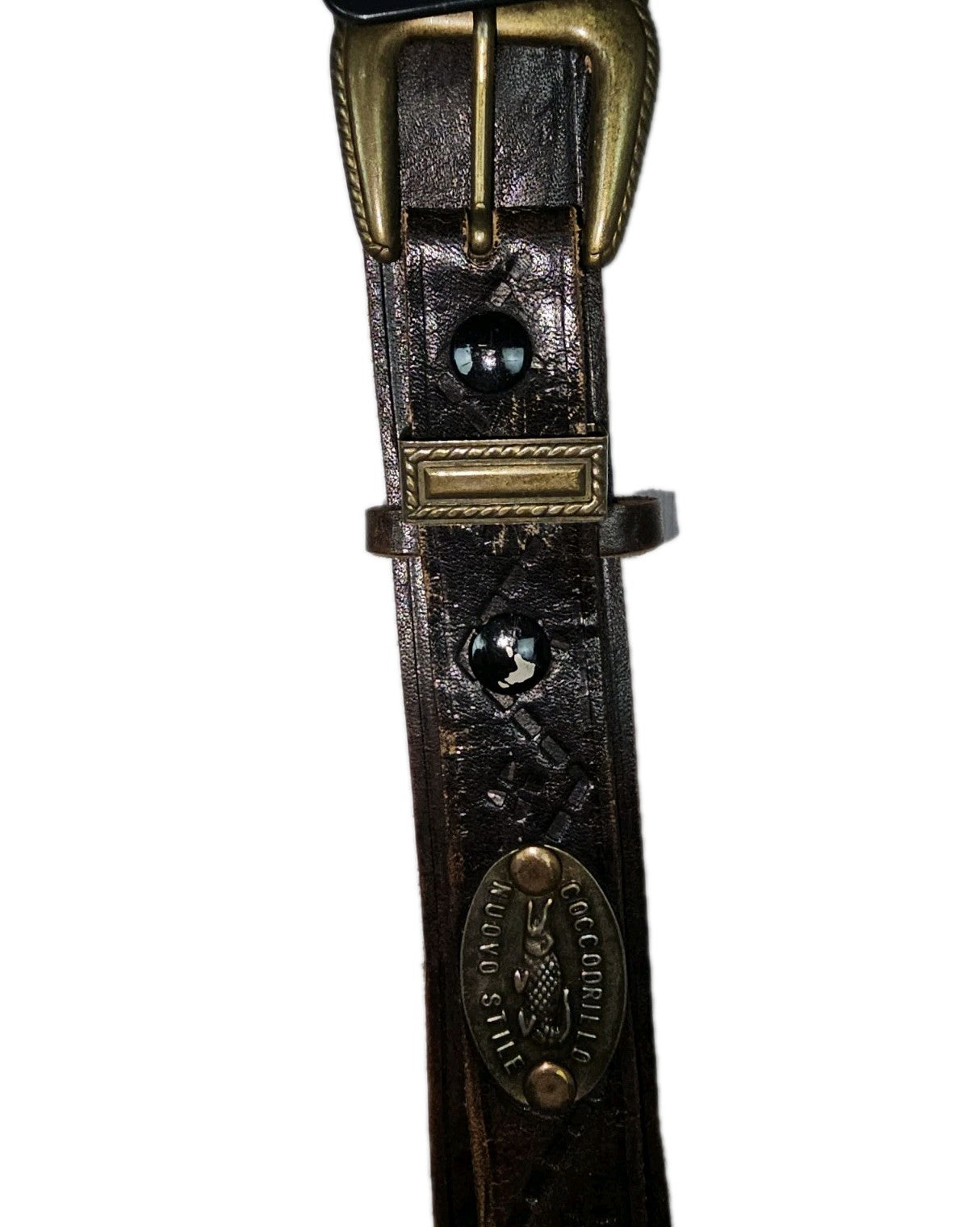 EK10926 Damen Gürtel von "Coccodrillo - Nuovo Stile", braun, Gr.100cm3