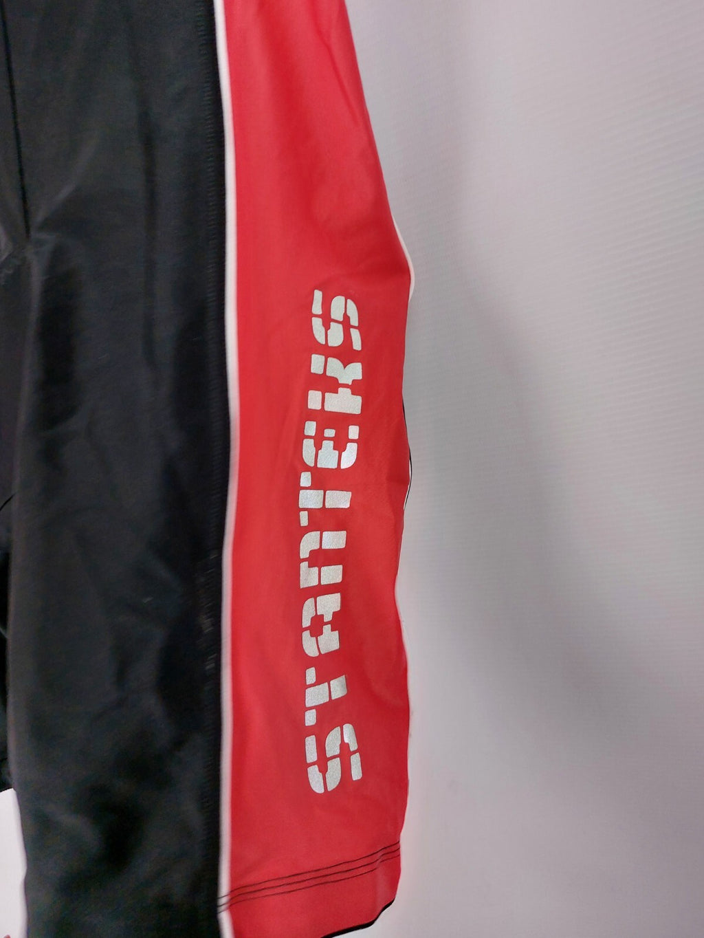 EK0571 Herren Radlerhose von Du Pont, rot-schwarz, Gr.S1