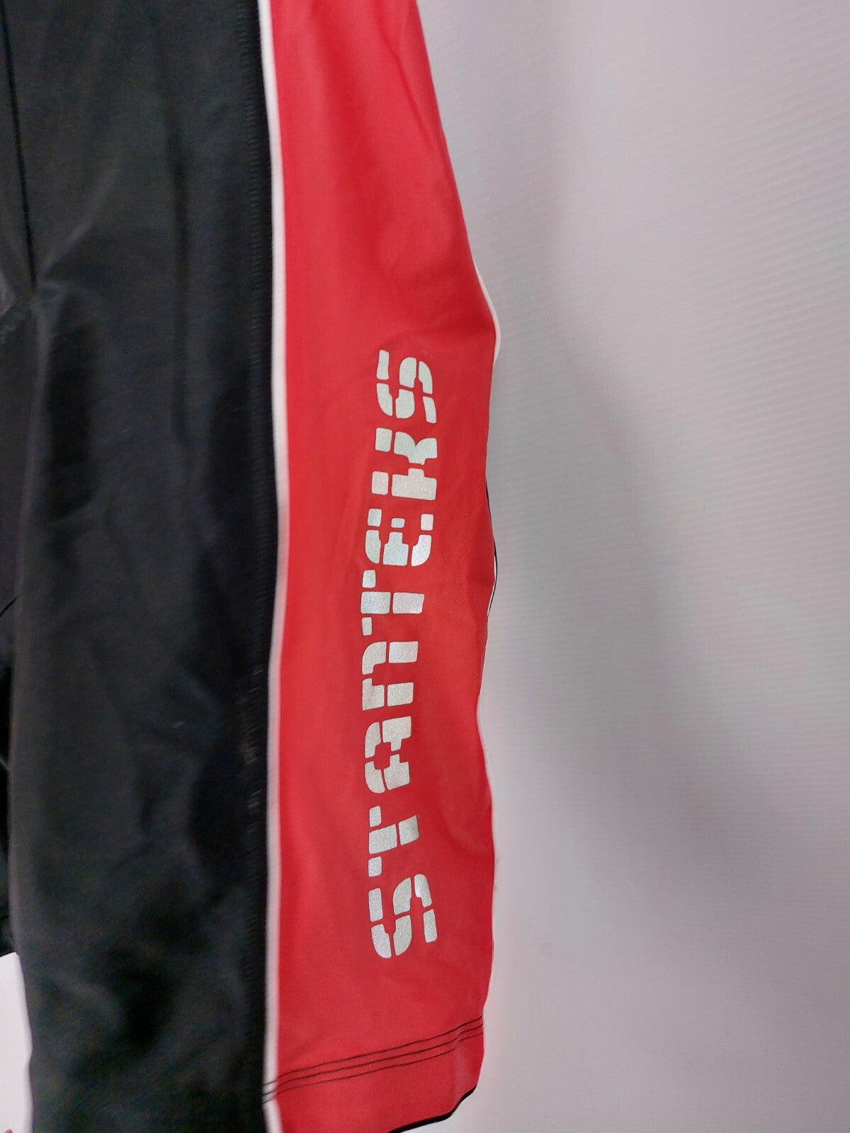 EK0571 Herren Radlerhose von Du Pont, rot-schwarz, Gr.S1