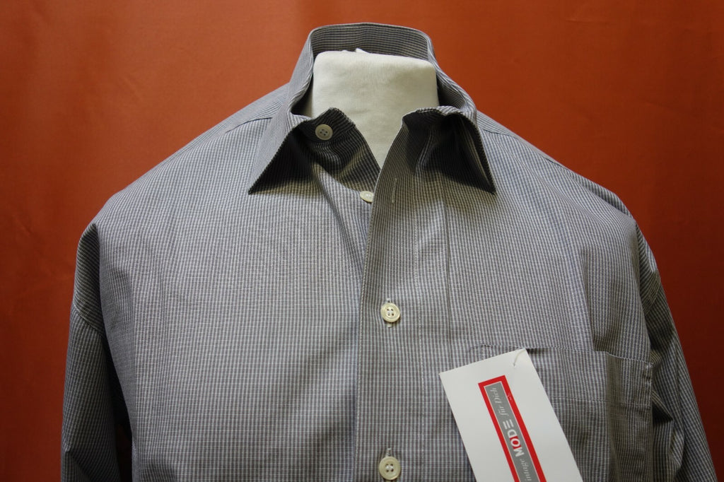 EK0101 Herren Hemd von Eterna, grau kariert, L1