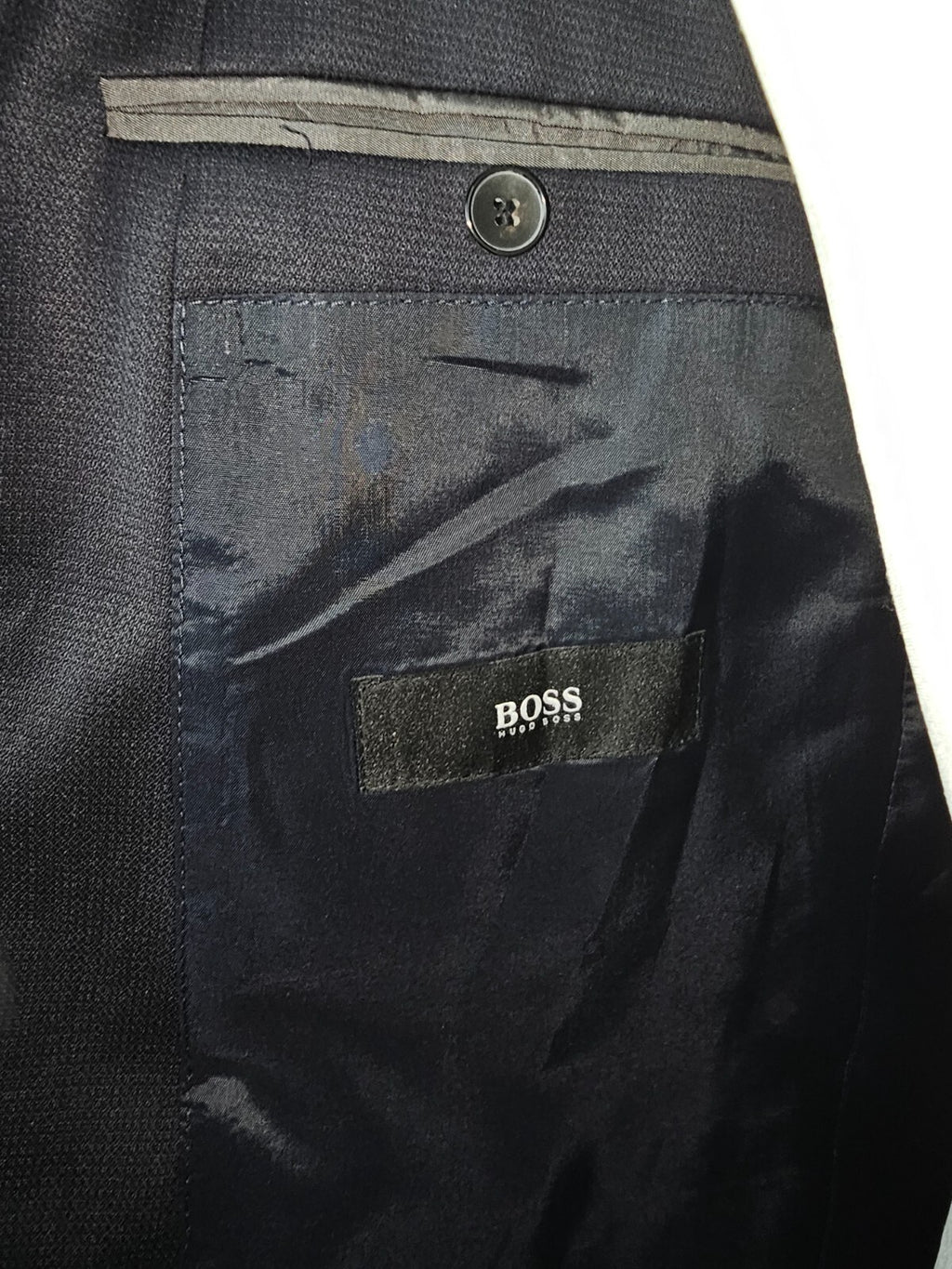 EK5108 Herren Anzugsjackett von Hugo Boss, schwarz, Gr.:505