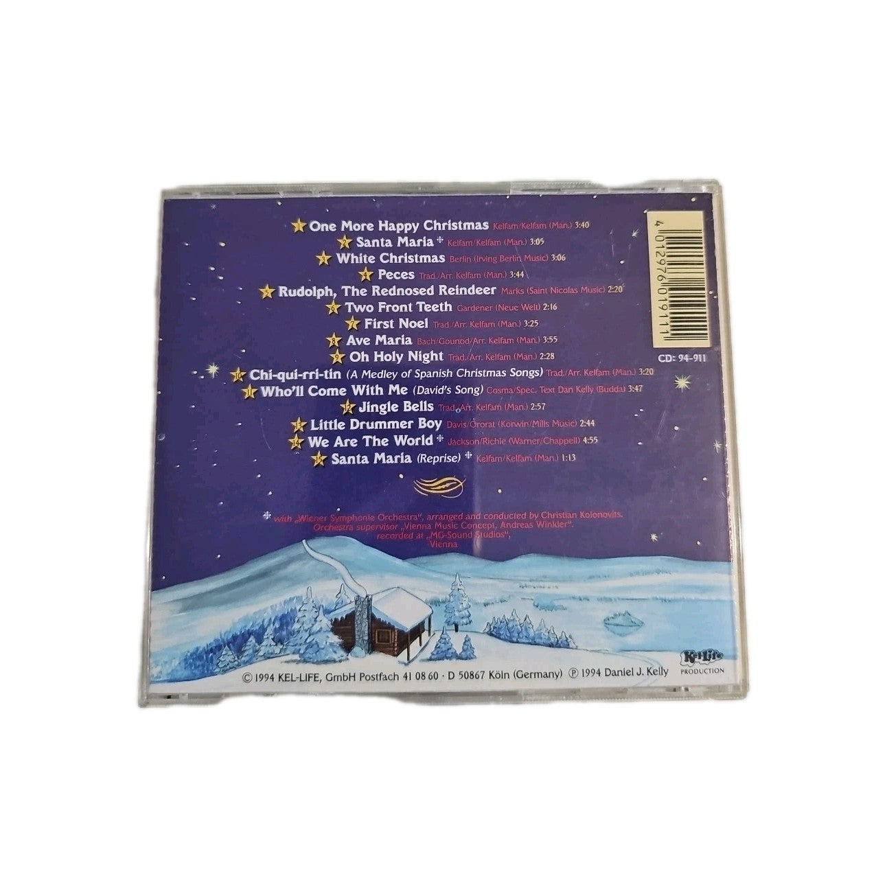 EB3695 CD Christmas for All von Kelly Family1