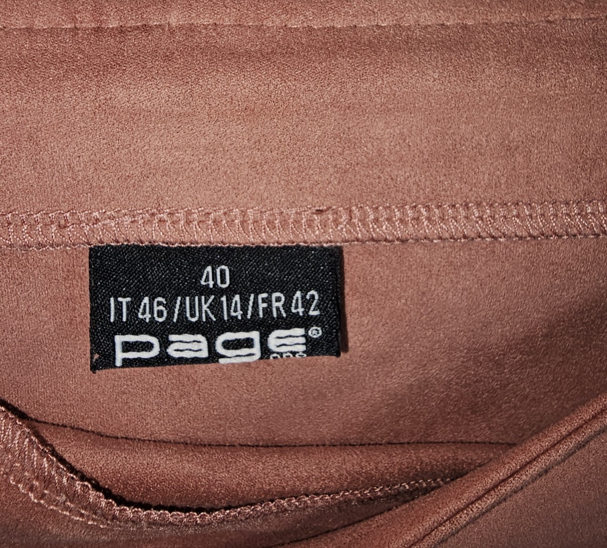 EK7822 Damen Rock von Page One, rot, Gr.40 1