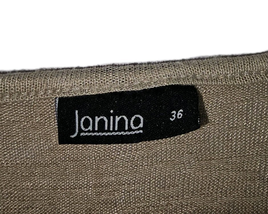 EK11149 Damen T-Shirt von Janina, Beige, Gr. 361