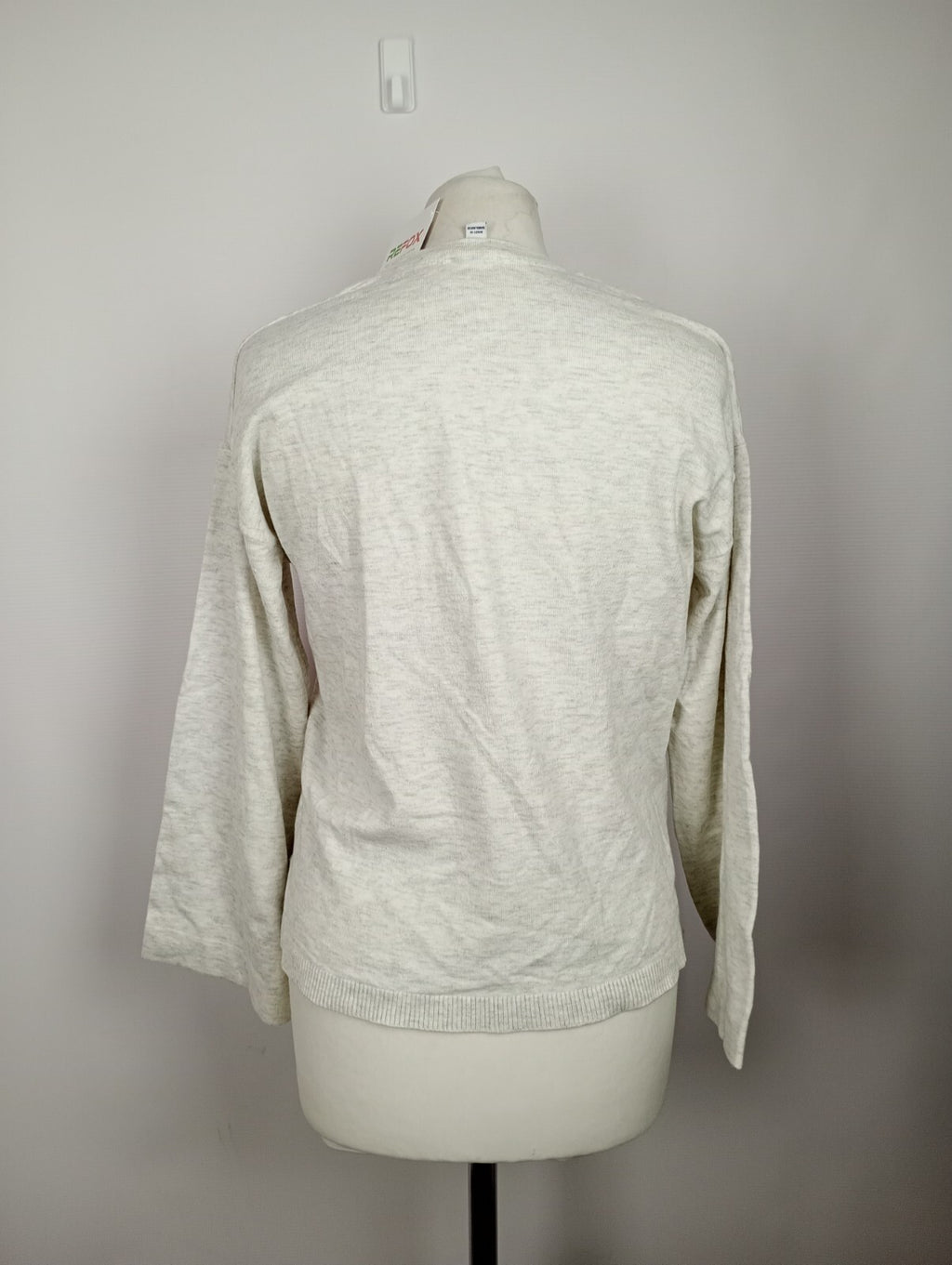 EK5176 Damen Pullover von Etam, weiß/grau, Gr. XS4