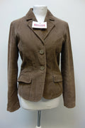 EK0739 Damen Jacke von Reserved, braun, Gr. M0