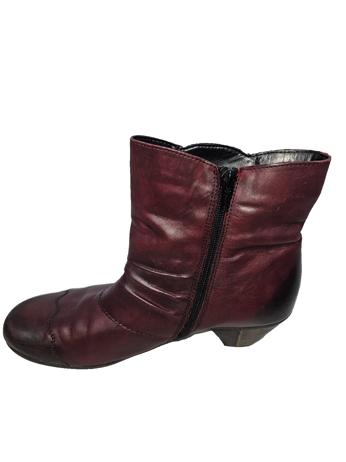 ES0746 Damen Stiefeletten von Remonte, rot, Gr.393
