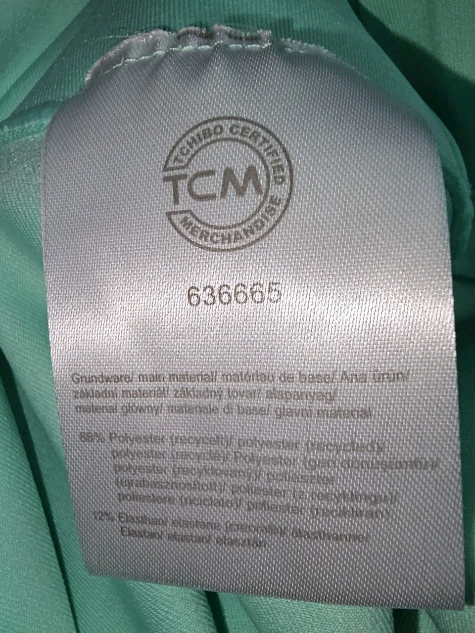 EK9402 Damen Leggings von Tchibo, grün, Gr.M3