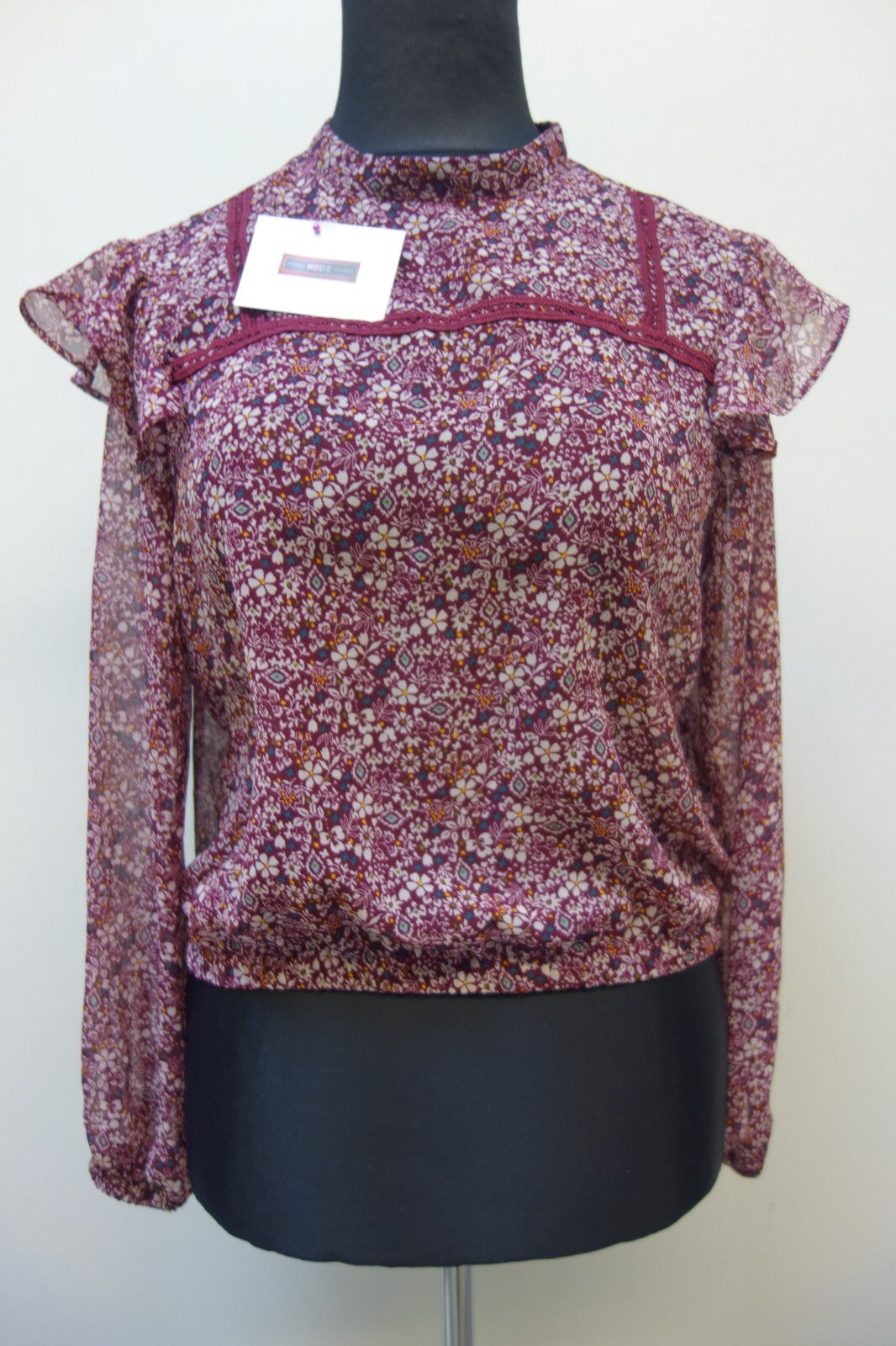 EK3486 Damen Bluse von Tally Weijl, geblümt, Gr. XL0