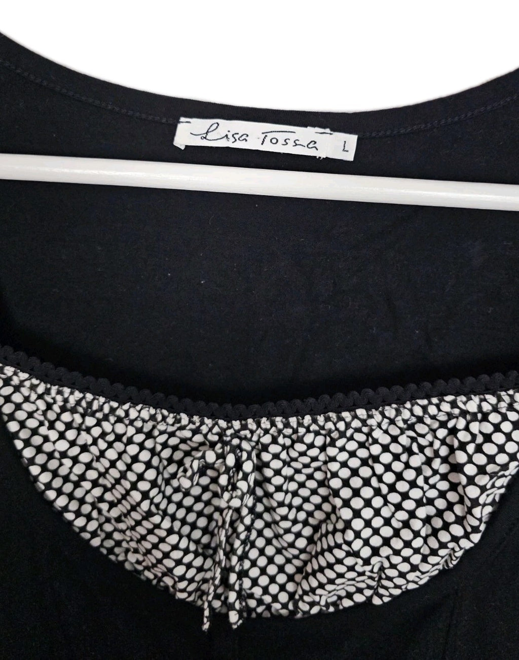 EK9680 Damen T-Shirt von Lisa Tossa, schwarz, Gr.L1