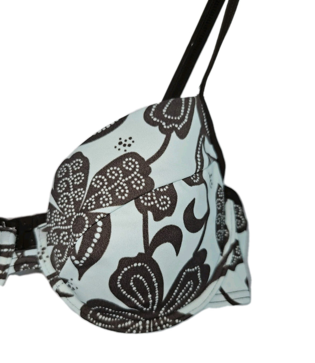 EK8048 Damen Bikini von H•I•S, blau-braun, Gr.382