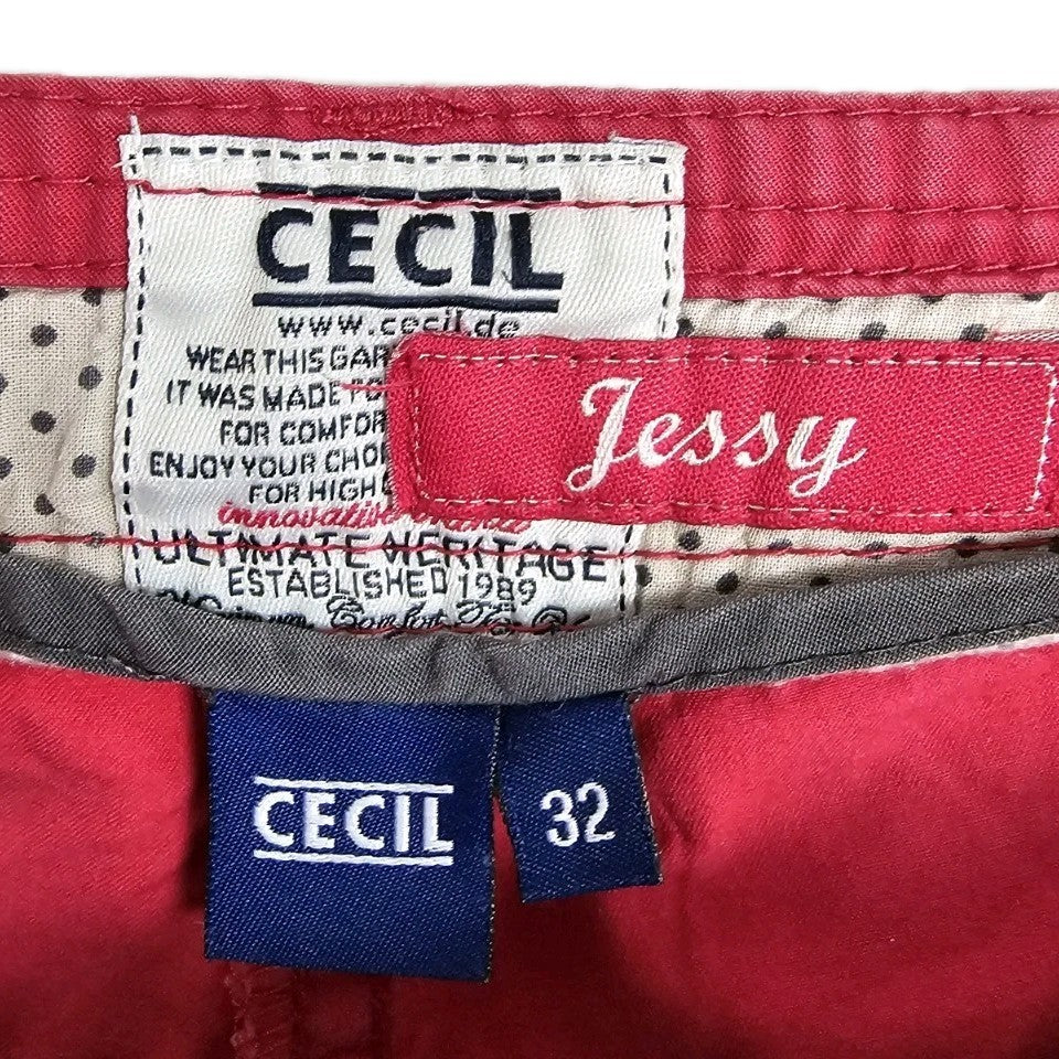 EK8447 Damen 3/4 Hose von Cecil, pink, Gr.323