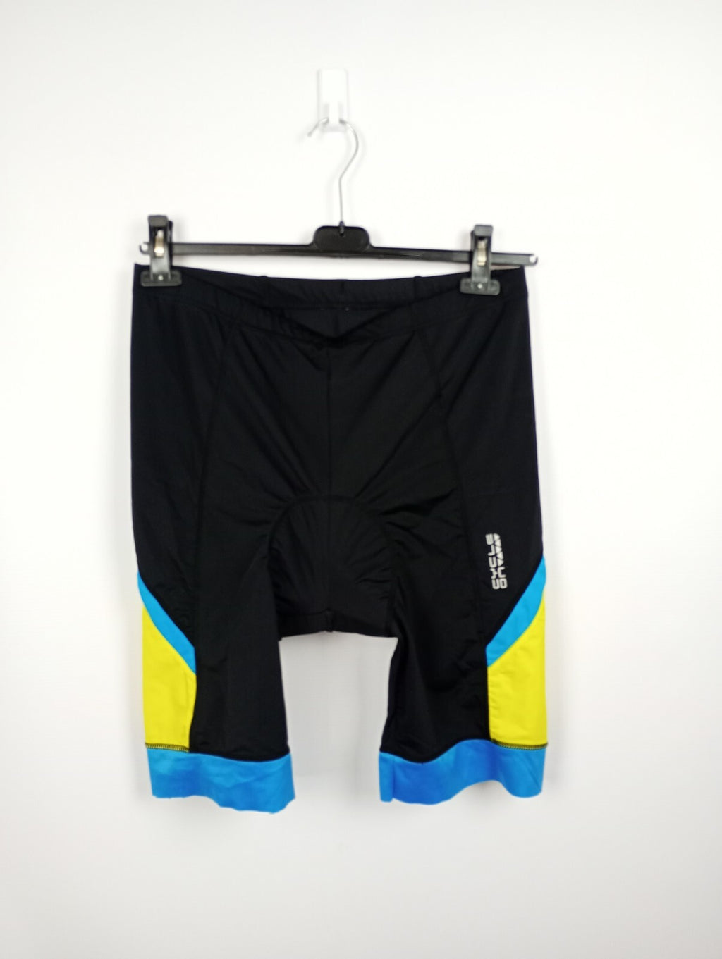 EK5317 Herren Radsport Hose von Crivit, schwarz/blau/gelb, Gr. L (52/54)0