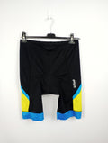 EK5317 Herren Radsport Hose von Crivit, schwarz/blau/gelb, Gr. L (52/54)0