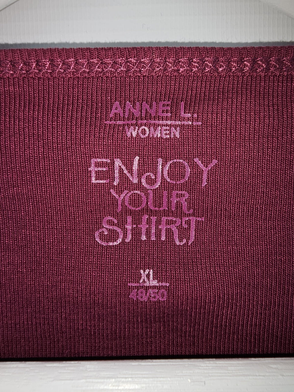 EK3906 Damen Sweatshirt von Anne L., Rot, Gr.XL1