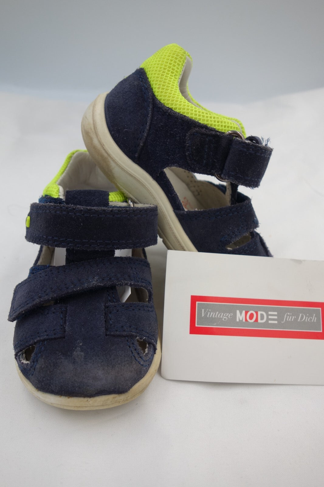 ES0131 Kinder Schuhe von Elefanten, dunkelblau, Gr. 180