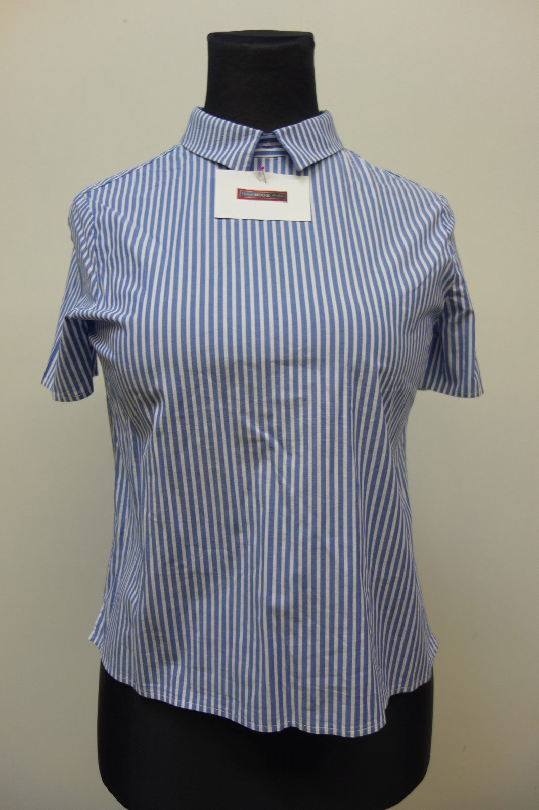 EK2651 Damen Oberteil von SET Größe 38 blau, weiß gestreift0