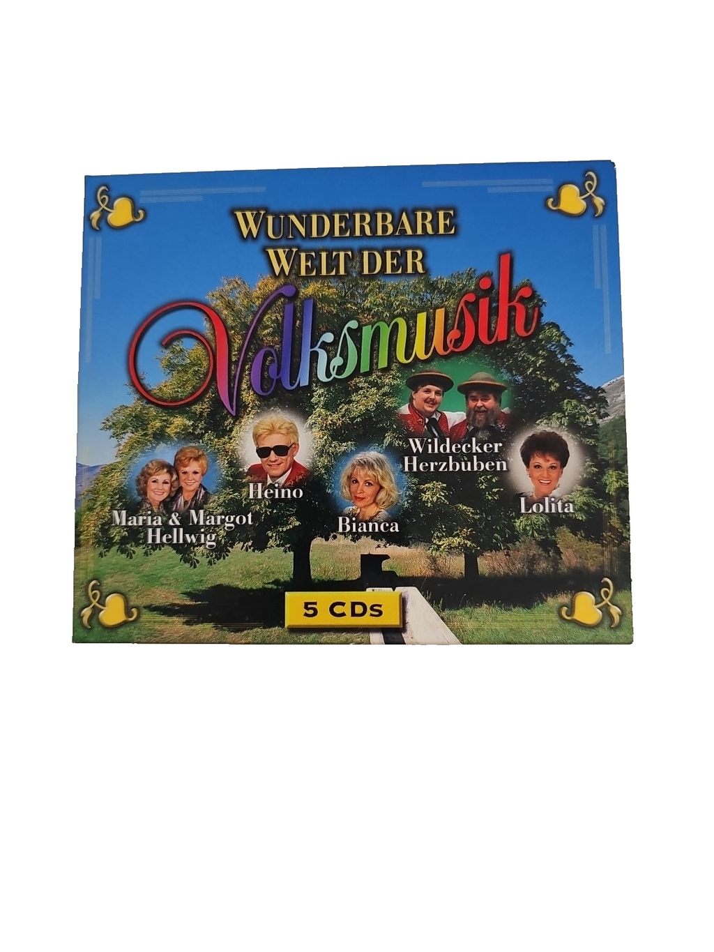 EB2683 NEU, OVP 5-CD-Box - Wunderbare Welt der VOLKSMUSIK - EAN: 7432179054220