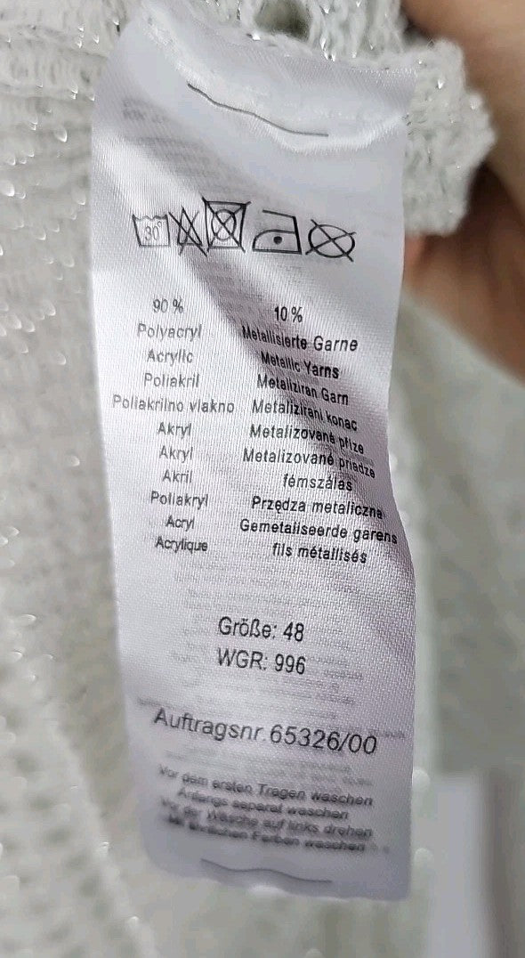 EK9485 Damen Pullover Janina Gr.48 Weiß2