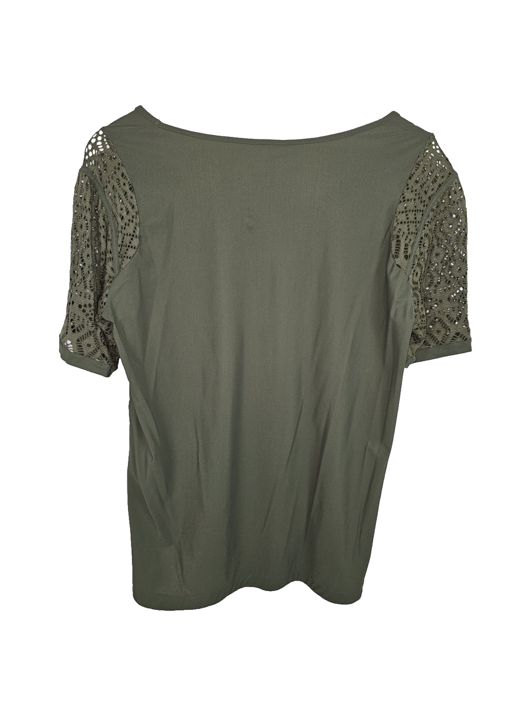 EK7501 Damen T-Shirt von iNDiES, grün, Gr.M3