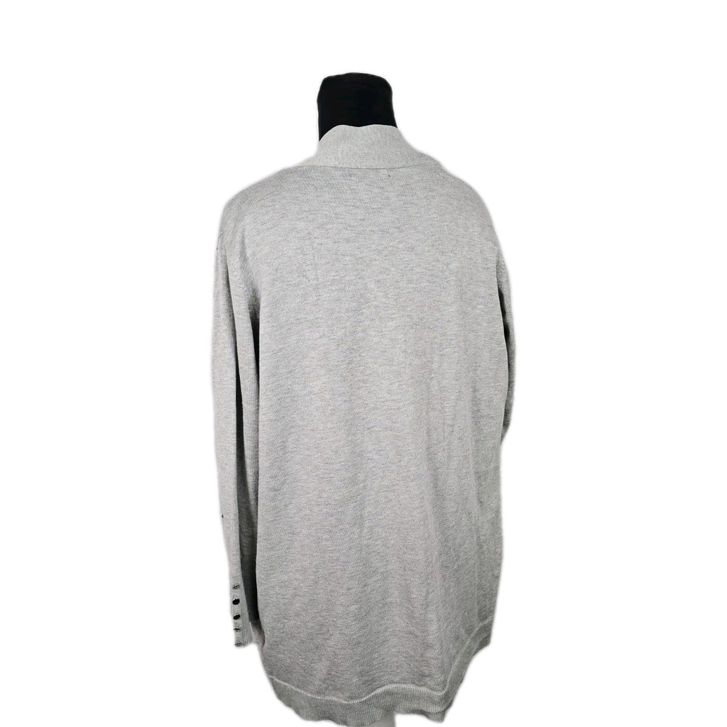 EK10609 Damen Strickjacke von Primark, Grau, Gr. XL3