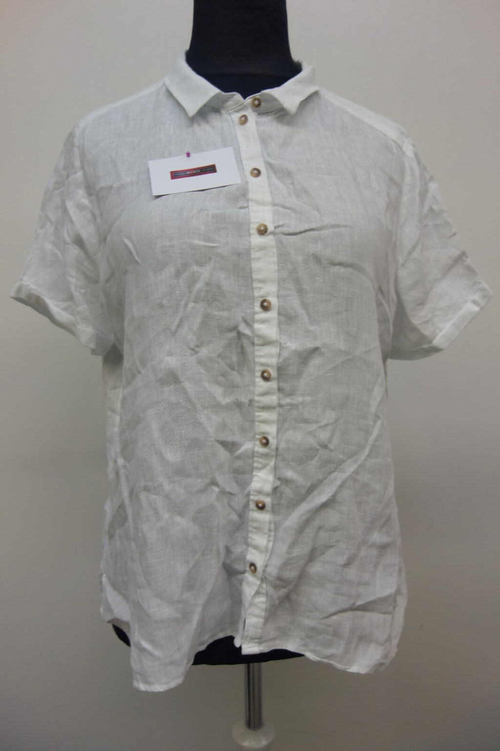 EK2759 Damen Bluse von Bonita Gr.44, weiß0