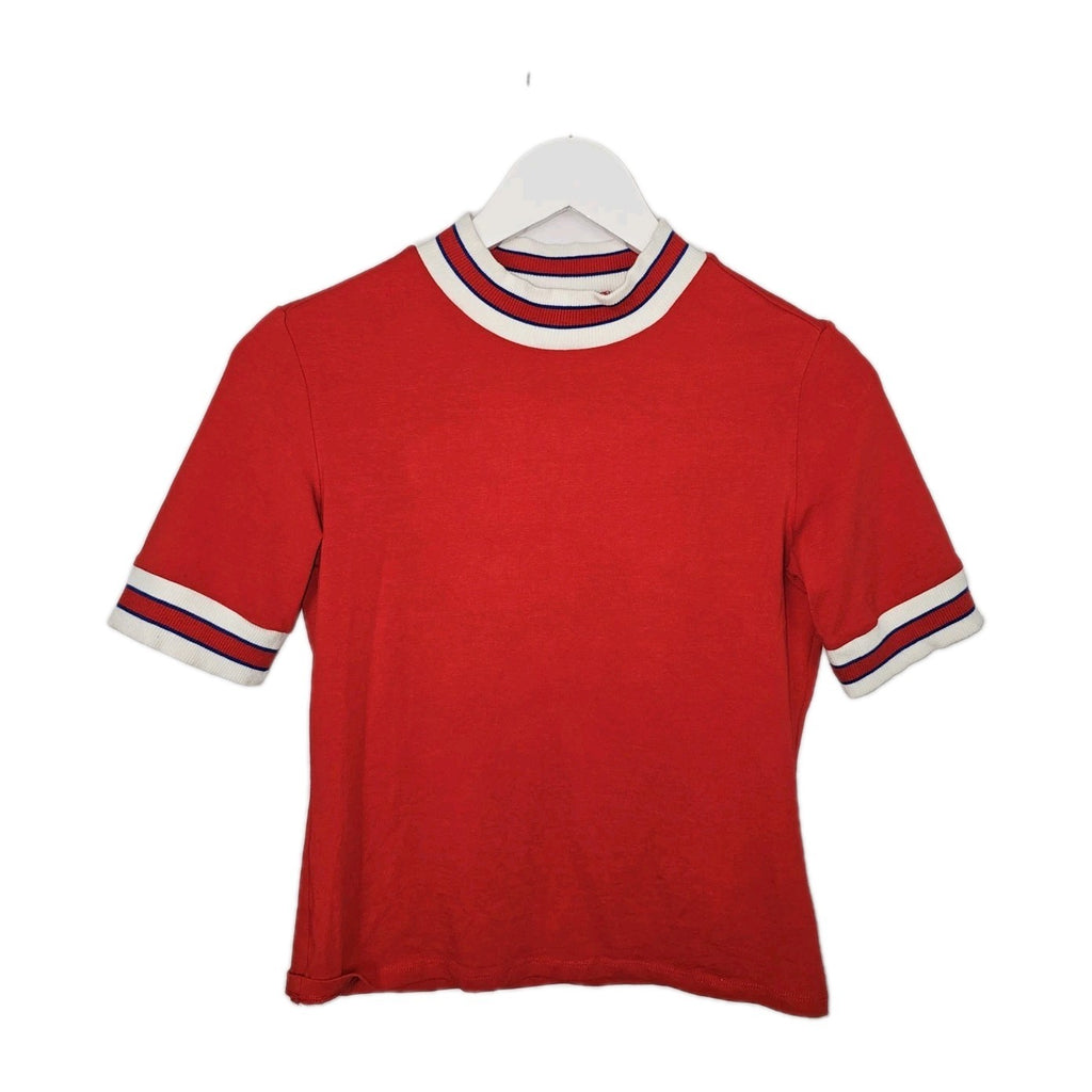 EK11070 Damen T-Shirt von Monki, Rot, Gr. S0