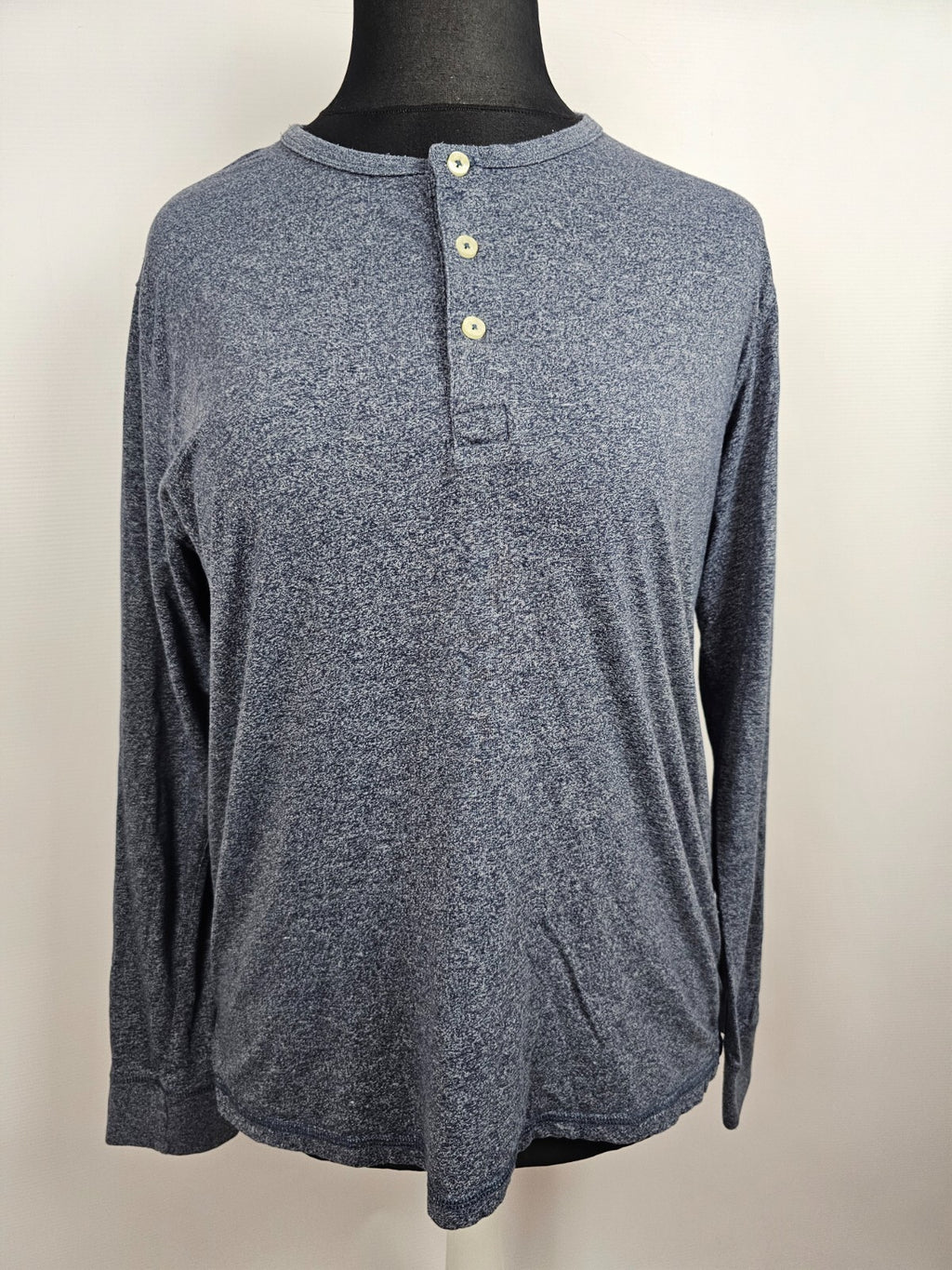 EK5451 Damen Langarmshirt von C&A, blau/grau, Gr. XL0