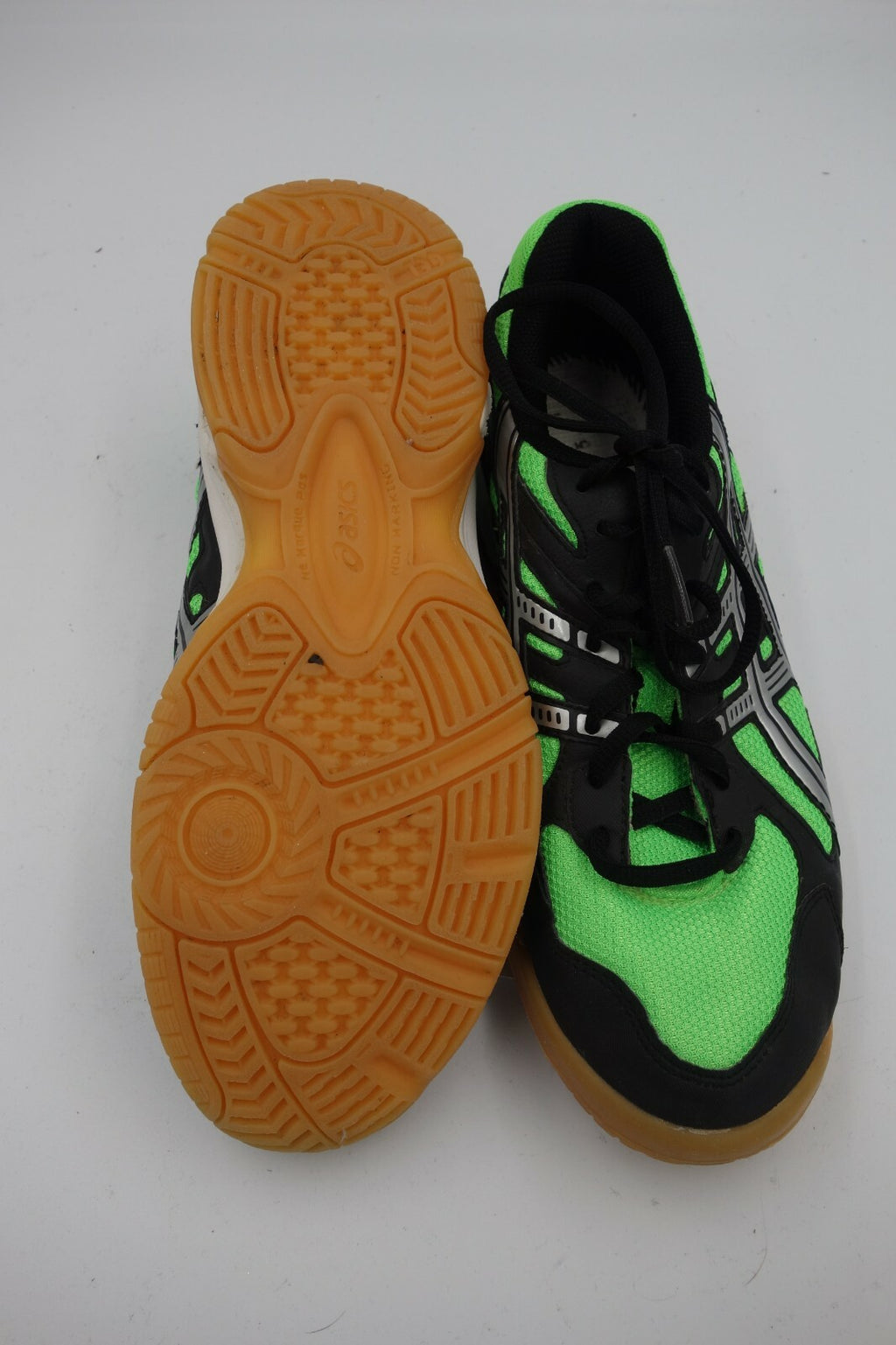 ES0052 Damen Sneaker von Asics, schwarz-Grün, 395