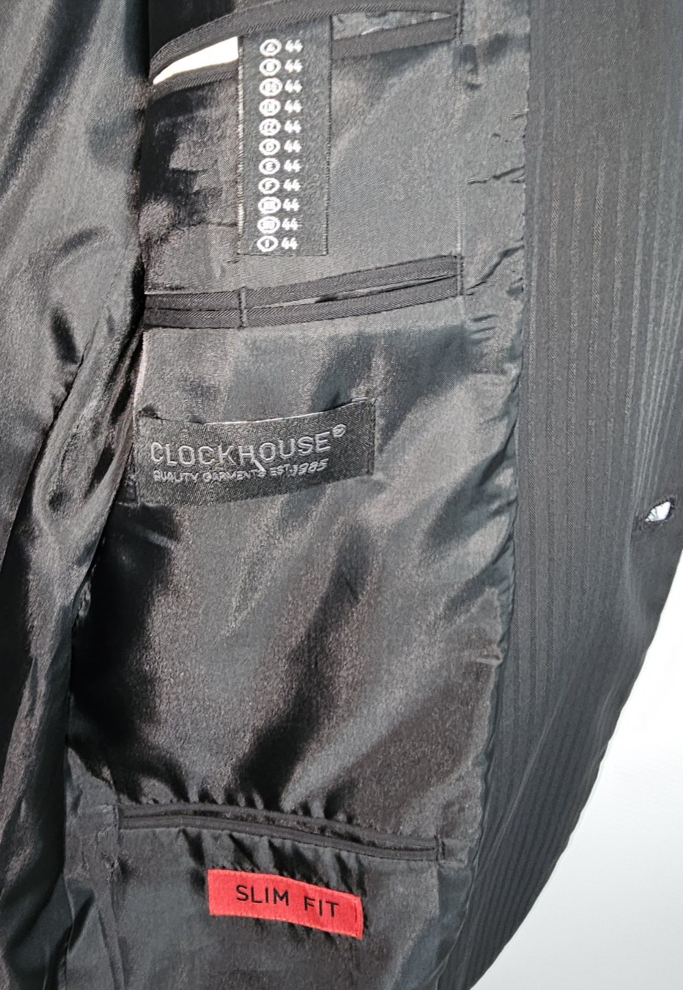 EK7705 Herren Jackett von Clockhouse, schwarz, Gr.442