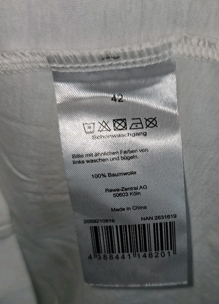 EK9123 Damen T-Shirt von La Strada, weiß, Gr.422