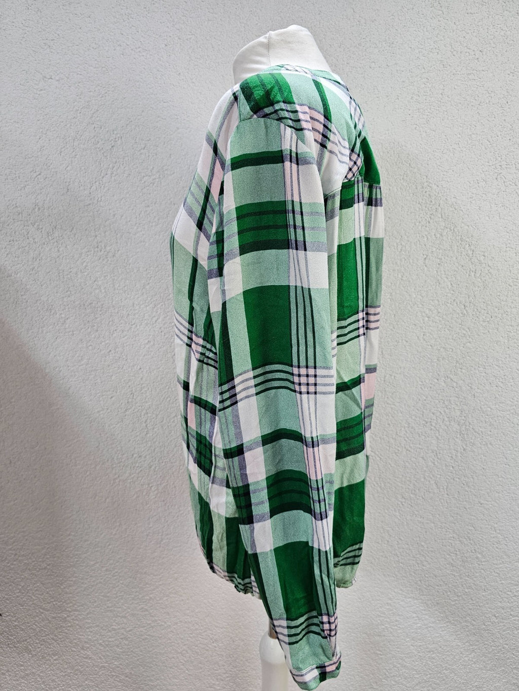 EK5792 Damen Bluse von Cecil, grün/weiß/rosa, kariert, Gr. M3