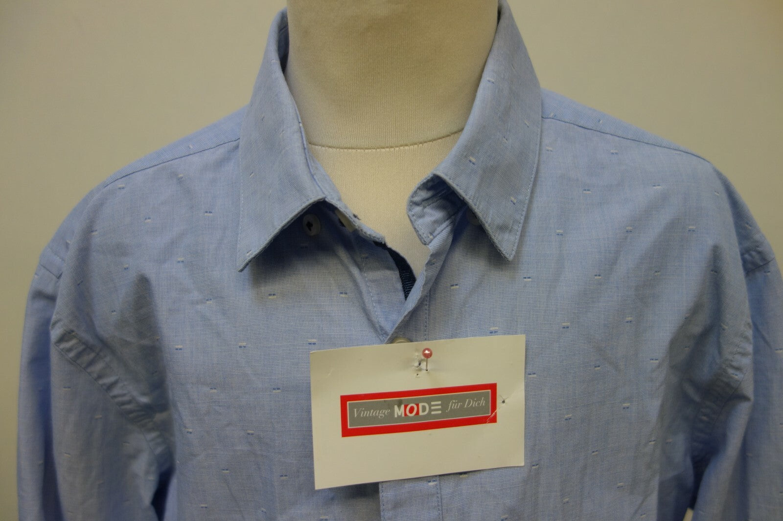 EK1640 Herren Hemd von Zara, blau, Gr. S1