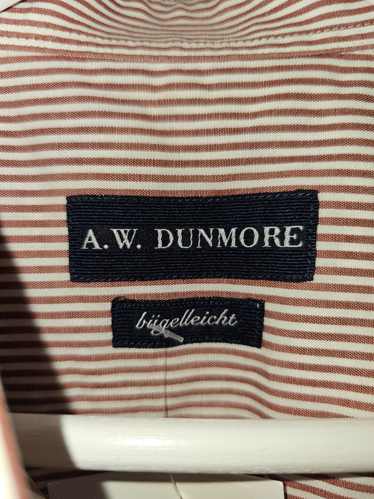 EK8541 Herren Hemd von A. W. Dunmore, rot, Gr.411