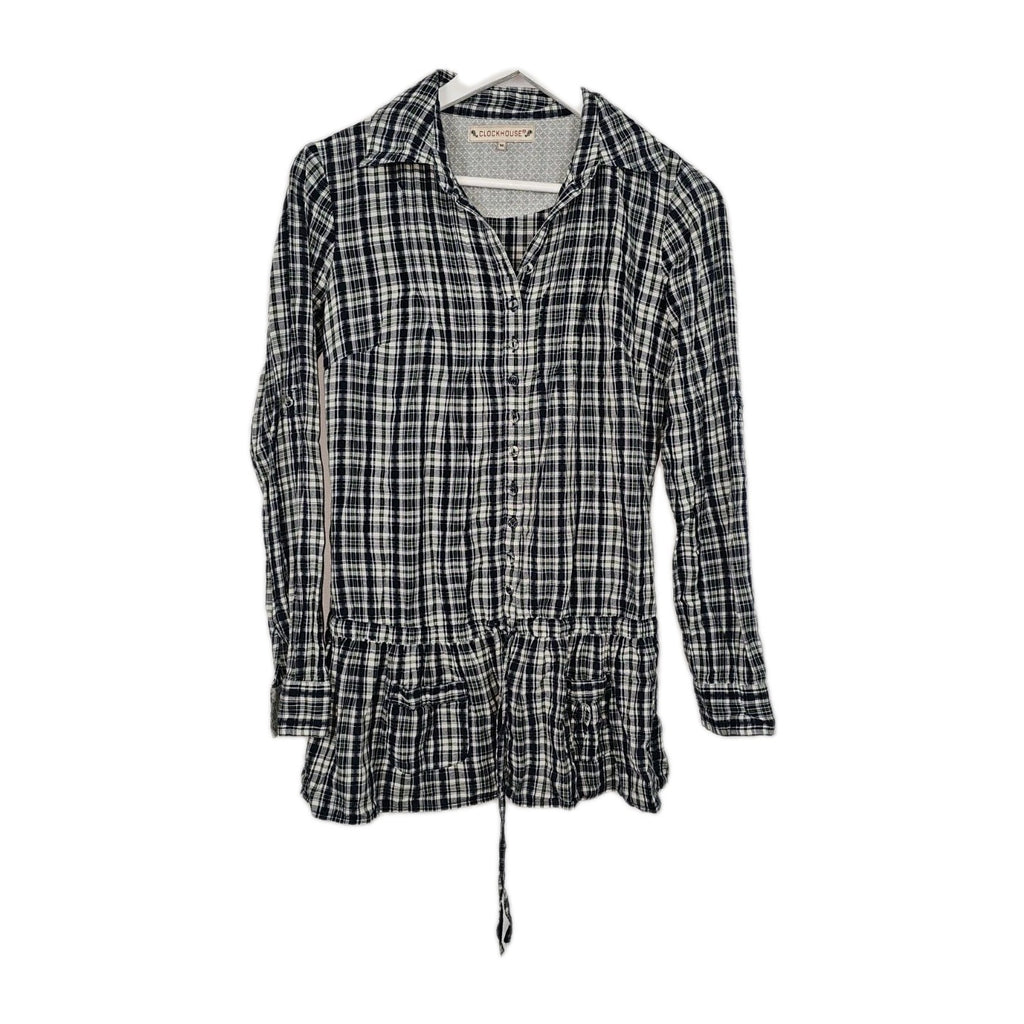 EK11290 Damen Bluse von Clockhouse, Blau, Gr. M0