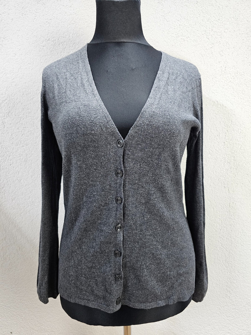 EK5871 Damen Strickjacke von Selection, grau, gr. 400