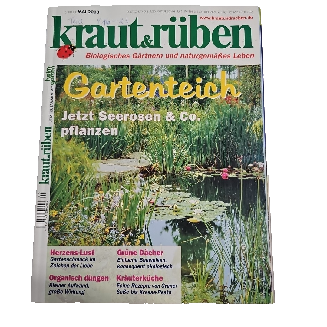 EB3566 Kraut und Rüben, 05/2003, biologisches Gärtnern und naturgemäßes Leben0