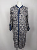 EK5177 Damen Kleid von Globus, blau/grau, Gr. S0