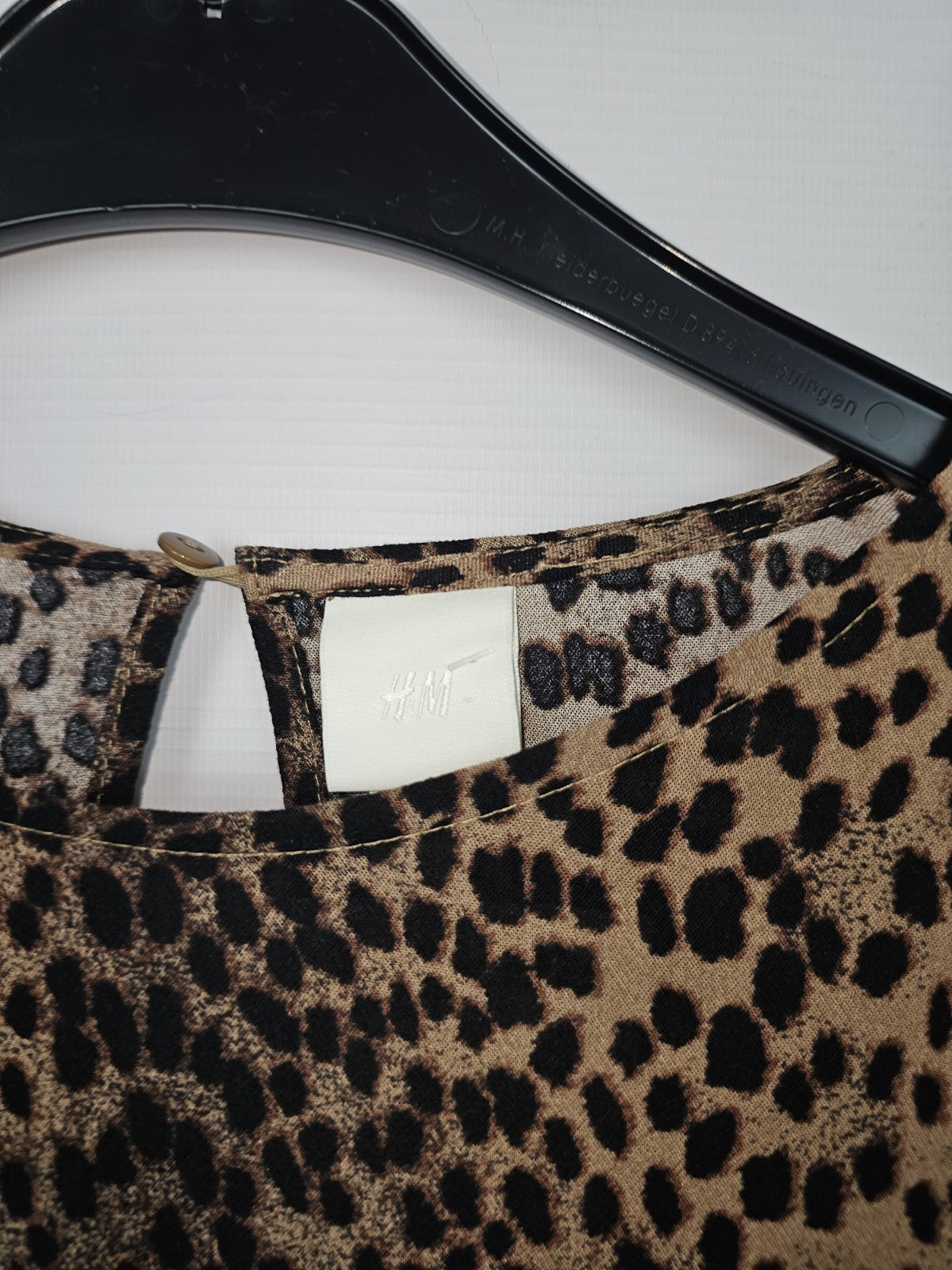 EK7860 Damen Kleid von H&M, Braun, Gr. 342
