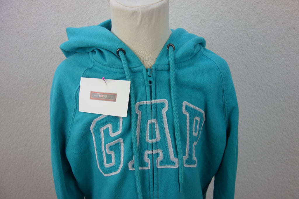 EK3990 Damen Sweatjacke von Gap, türkis, Gr. XS1