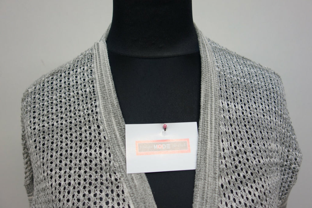 EK0721 Damen Strickjacke von s.Oliver, grau, Gr. 361