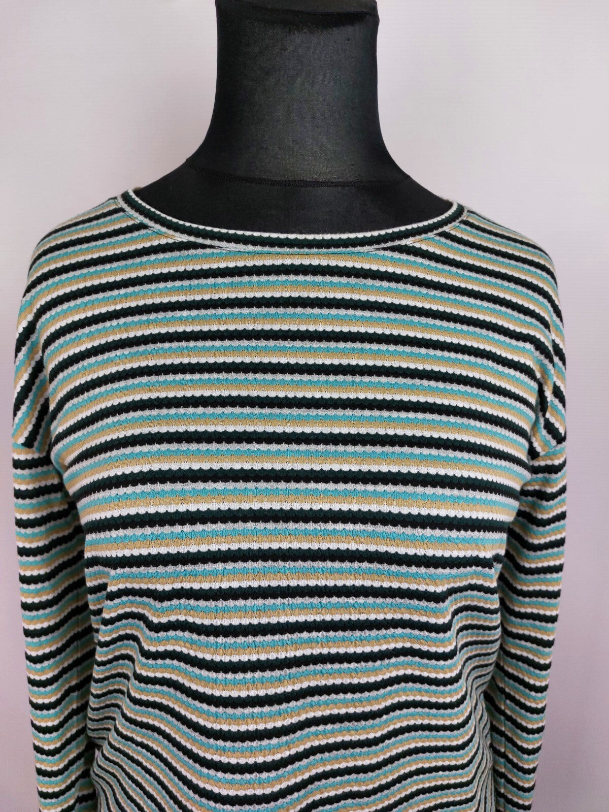 EK1193 Damen Shirt von EDC, mehrfarbig gestreift, Gr. M1