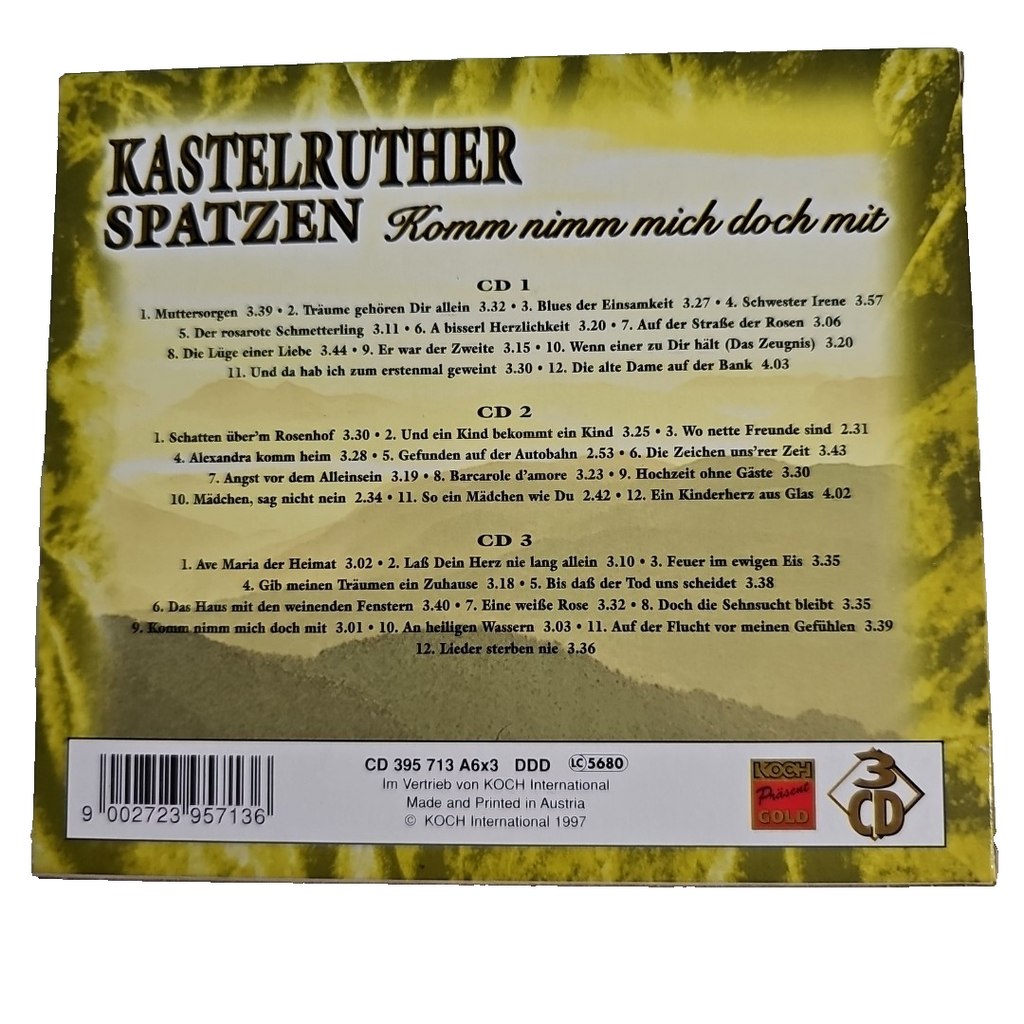 EB2702 Komm Nimm Mich Doch mit von Kastelruther Spatzen | CD | Zustand neu1