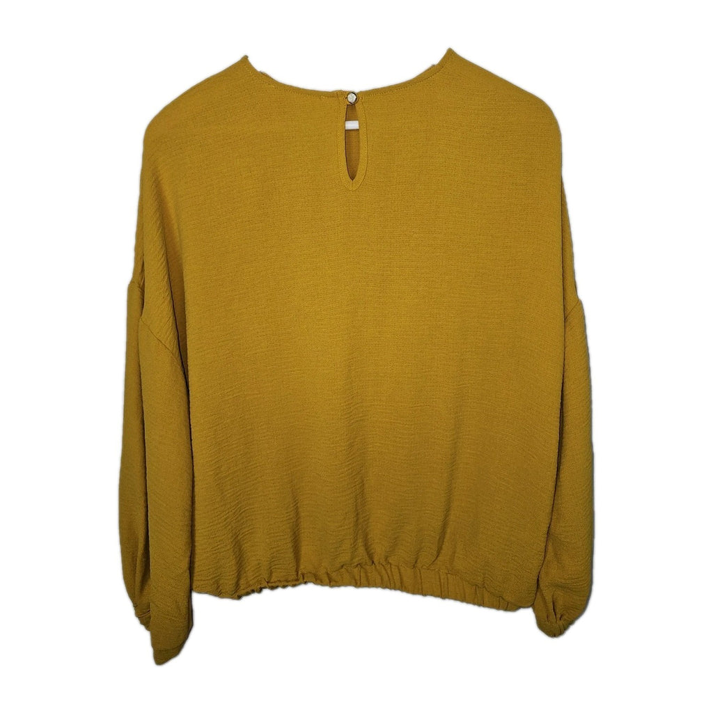 EN8793 Damen Bluse, gelb, Gr.M (Größentabelle)1