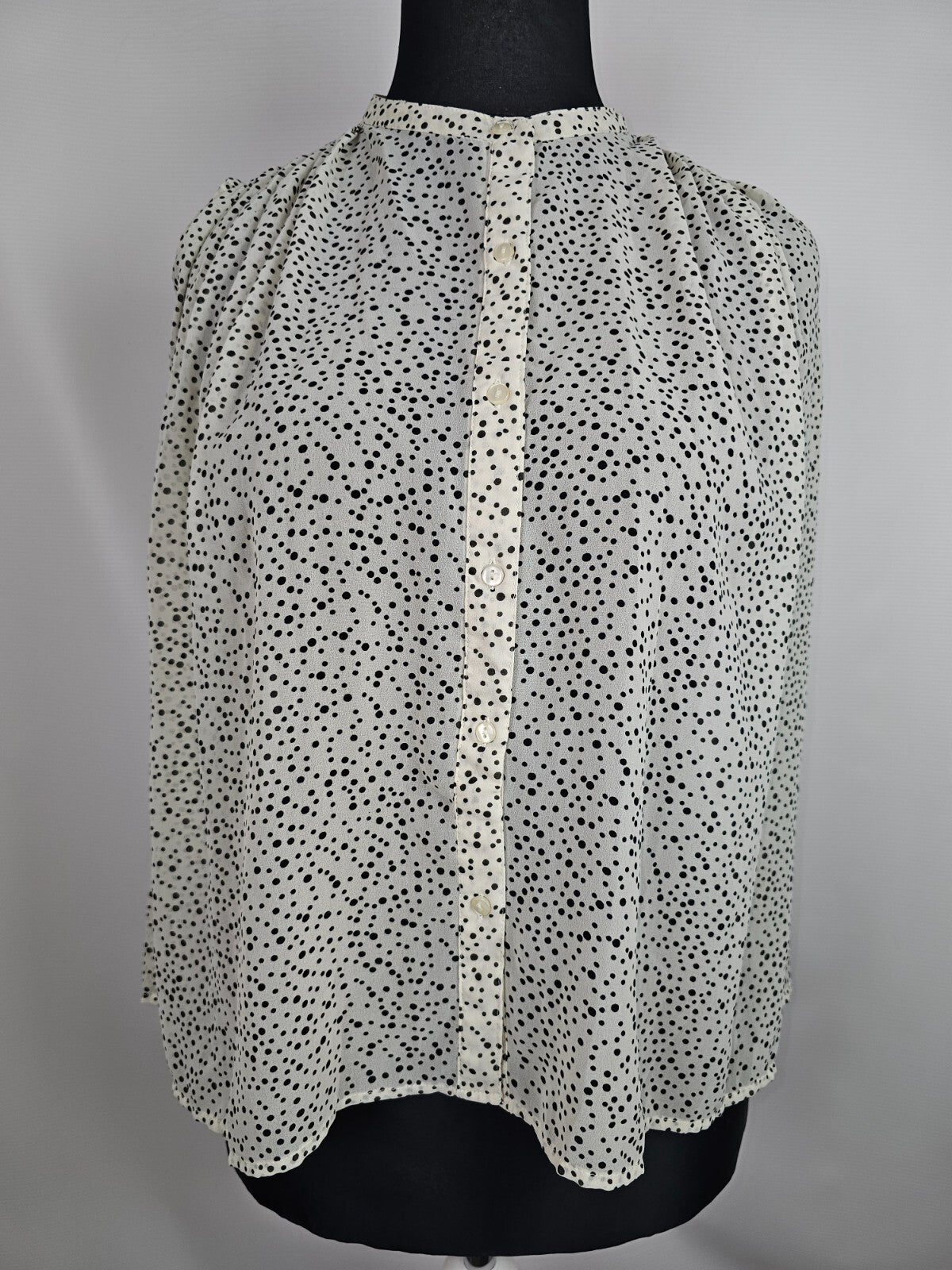 EK3765 Damen Bluse, Cremeweiß, Gr.S0